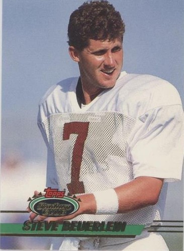 1993 Topps Stadium Club Steve Beuerlein #255