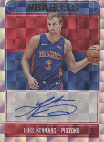 Luke Kennard 2021-22 Panini Prizm Penmanship Signed Auto