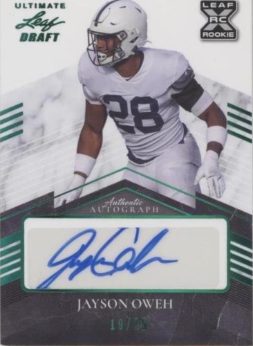 2021 Leaf Ultimate Draft Odafe Oweh #BA-JO1