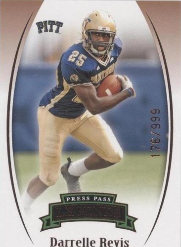 2007 Press Pass Legends Darrelle Revis #B-51