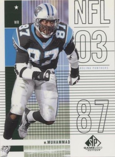 2003 SP Game Used Edition Muhsin Muhammad #28