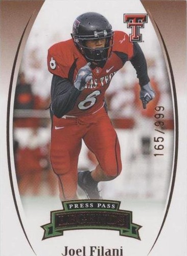 2007 Press Pass Legends Joel Filani #B-59