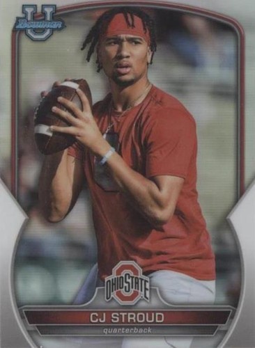 2022 Bowman University Chrome C. J. Stroud #100