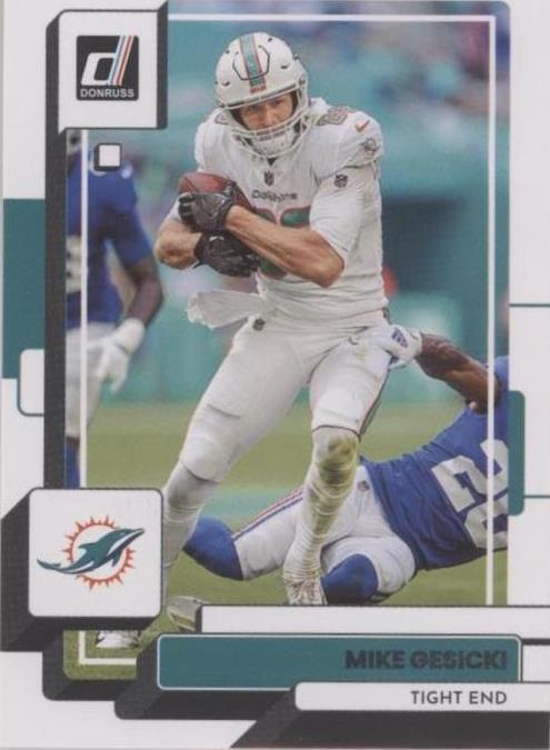 2022 Panini Donruss Mike Gesicki #124