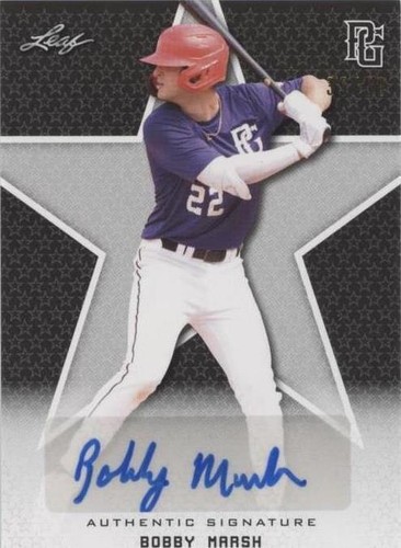 2020 Leaf Perfect Game National Showcase - Bobby Marsh #BA-BM4