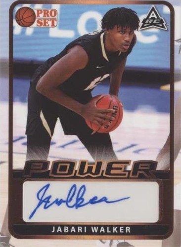 2021-22 Leaf Pro Set Power - Jabari Walker #BA-JW1