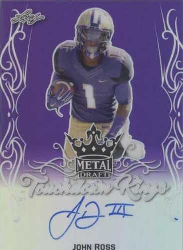 2017 Leaf Metal Draft John Ross #TK-JR1