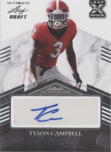 2021 Leaf Ultimate Draft Tyson Campbell #BA-TC1