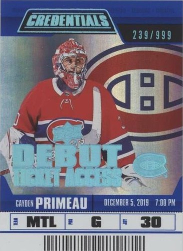 UPPER DECK NHLカード ULTIMATE COLLECTION CAYDEN PRIMEAU CANADIENS 64/99 #RA-CP 送料無料 中古 IT1 楽天市場】【中古】 UPPER DECK NHLカード ULTIMATE COLLECTION