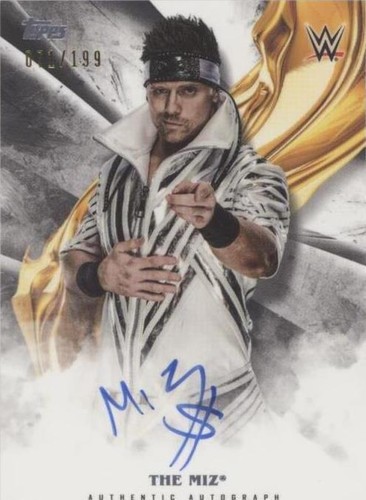 2019 Topps WWE Undisputed - The Miz #A-TM