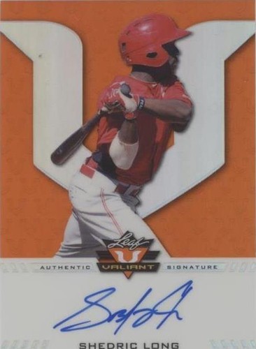 2017 Leaf Valiant Draft - Shed Long #BA-SL1