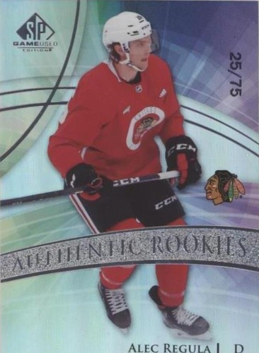 2020-21 Upper Deck SP Game Used - Alec Regula #189