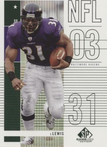 2003 SP Game Used Edition Jamal Lewis #59