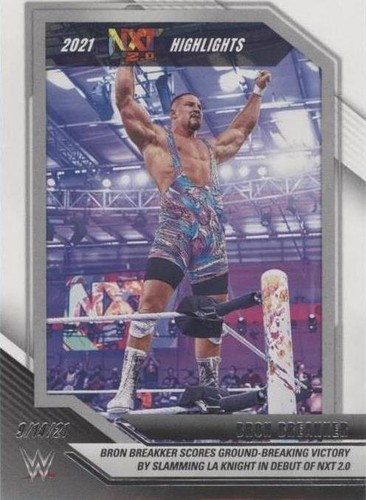 2022 Panini WWE NXT - Bron Breakker #26