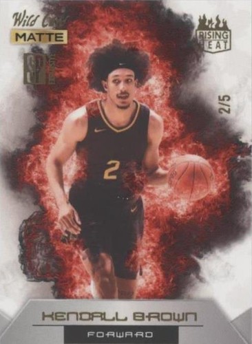 2022 Wild Card Matte SP Exclusive - Kendall Brown #RHN-12