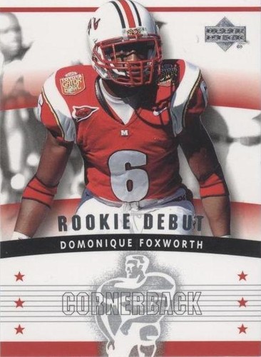 2005 Upper Deck Rookie Debut Domonique Foxworth #167