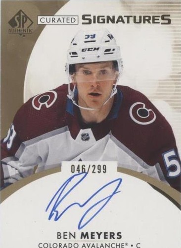 2023-24 Sp Authentic - Ben Meyers #SPC-ME