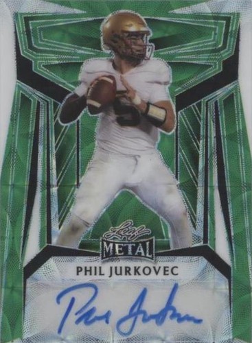 2023 Leaf Metal Phil Jurkovec #BA-PJ1