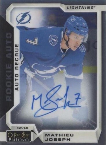 2018-19 O-Pee-Chee Platinum - Mathieu Joseph #R-MJ