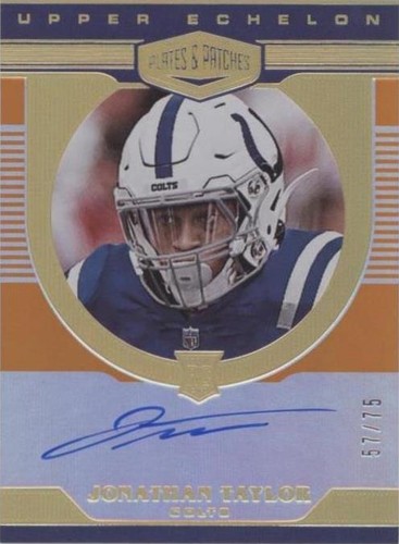 2020 Panini Plates & Patches Jonathan Taylor #UE-JT