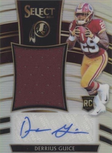 2018 Panini Select Derrius Guice #JM-DG