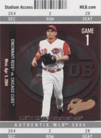 2004 Fleer Authentix - Austin Kearns #63