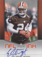 2007 Upper Deck Eric Wright #NFLI-EW