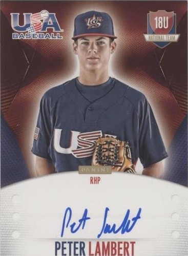 2014 Panini USA Baseball Box Set - Peter Lambert #PL