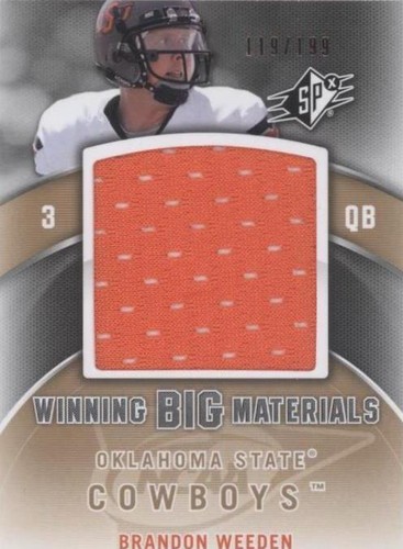 2012 SPx Brandon Weeden #WM-3