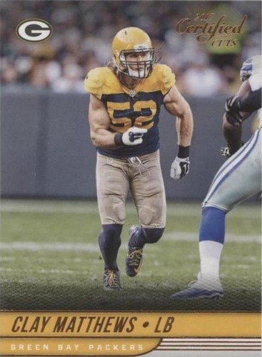 2017 Panini Certified Cuts Clay Matthews #35