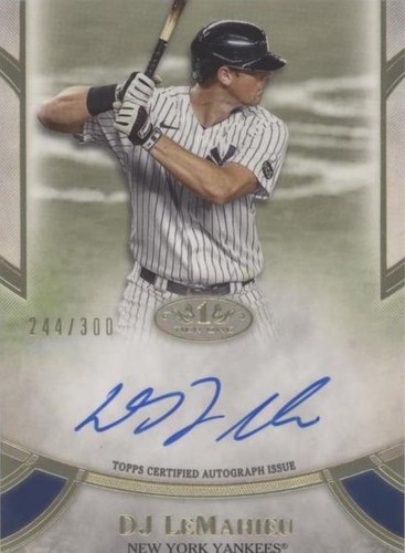 2021 Topps Tier One - D.J. LeMahieu #PPA-DL