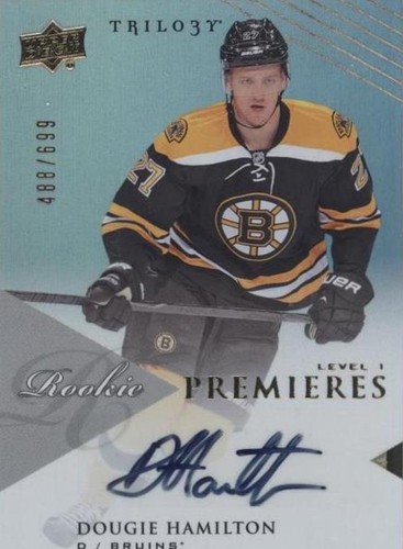 2013-14 Upper Deck Trilogy - Dougie Hamilton #137