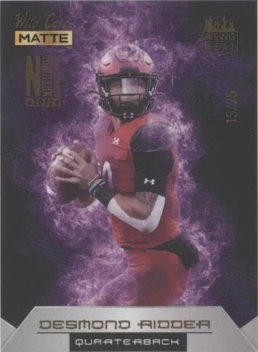 2022 Wild Card MATTE National Convention Desmond Ridder #RHN-7