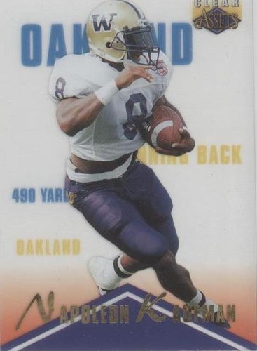 1996 Clear Assets Napoleon Kaufman #42