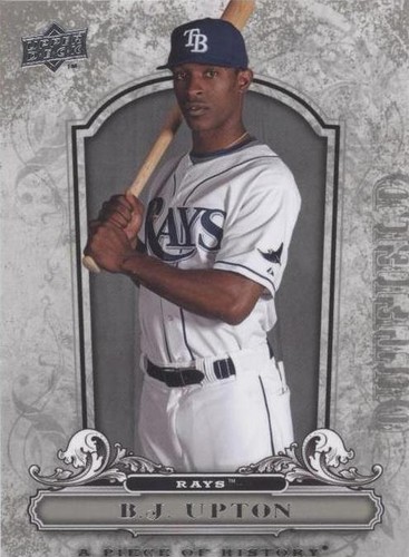 2008 Upper Deck A Piece of History - B.J. Upton #92