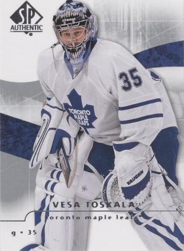 2008-09 SP Authentic - Vesa Toskala #4