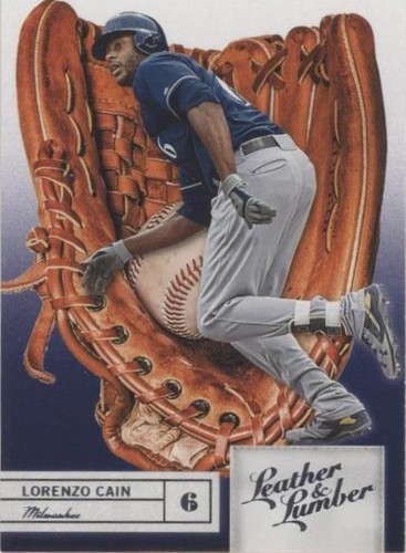 2019 Panini Leather & Lumber - Lorenzo Cain #13