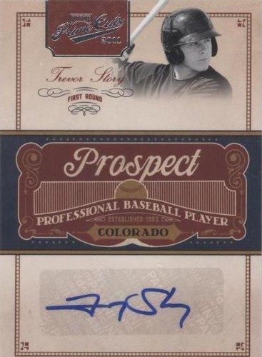 2011 Playoff Prime Cuts - Trevor Story #TS