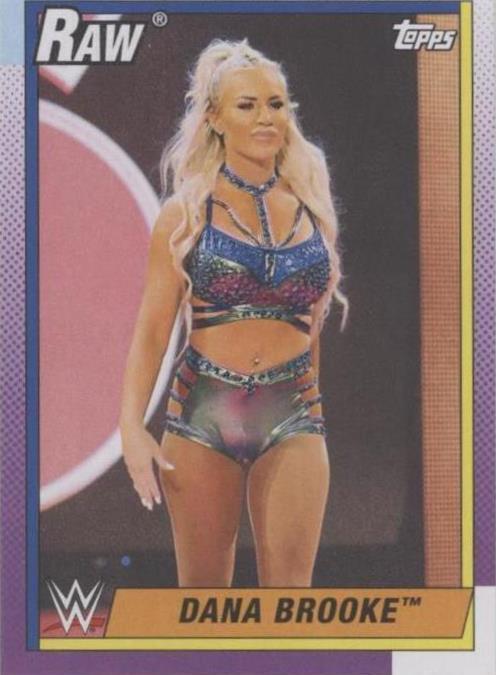 2021 Topps Heritage WWE - Dana Brooke #10