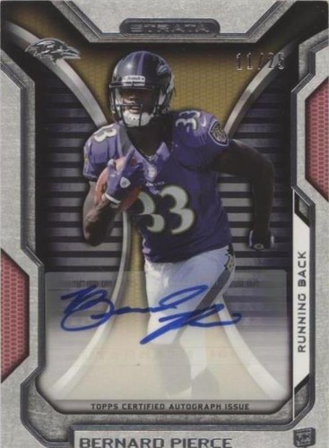 2012 Topps Strata Bernard Pierce #RA-BP