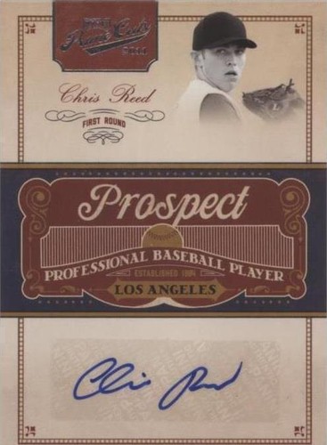 2011 Playoff Prime Cuts - Chris Reed #CR