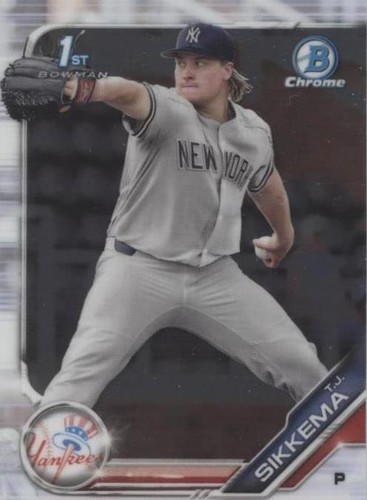 2019 Bowman Draft - T.J. Sikkema #BDC-34