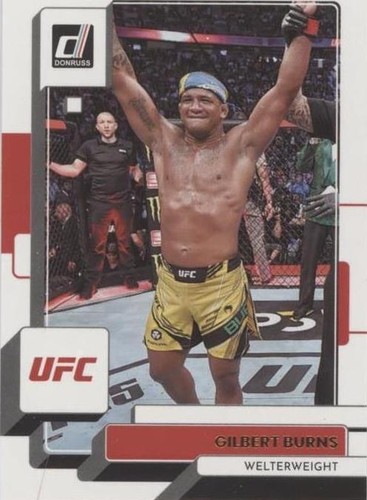 2023 Donruss UFC - Gilbert Burns #22