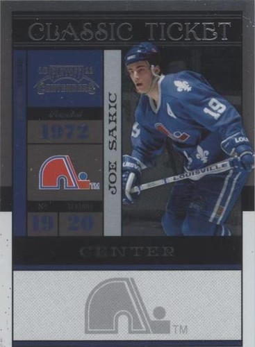 2010-11 Panini Playoff Contenders - Joe Sakic #110
