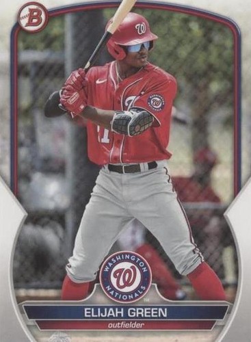 2023 Bowman Neon Green Paper Parallel Yoffry Solano /399 #BP