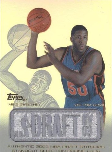 2003-04 Topps Jersey Edition - Mike Sweetney #JEMS