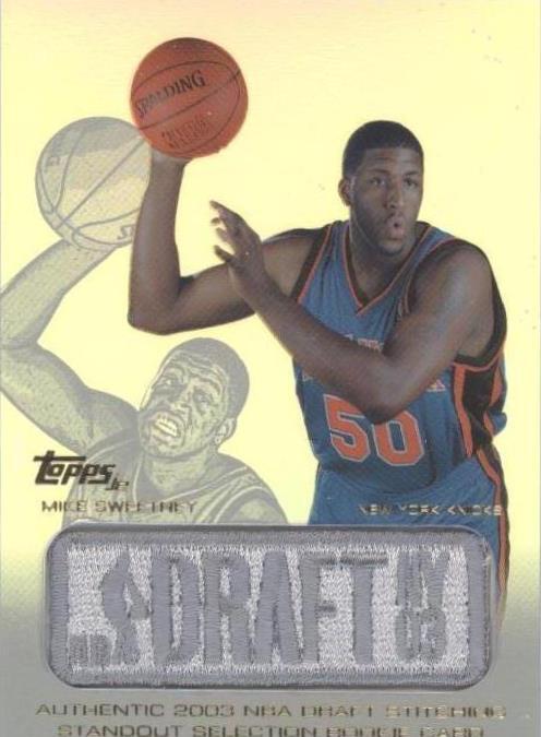 2003-04 Topps Jersey Edition - Mike Sweetney #JEMS