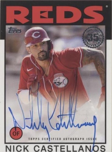 2021 Topps - Nick Castellanos #86A-NC
