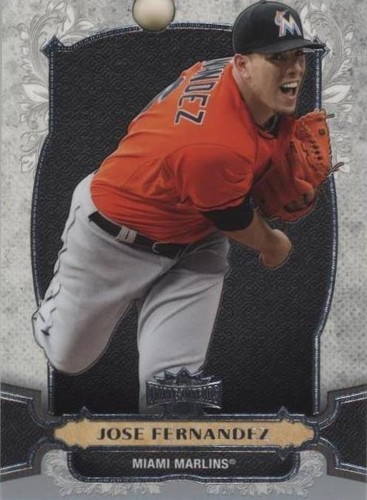 2014 Topps Triple Threads - Jose Fernandez #85