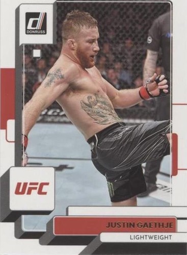2023 Donruss Optic #9 Justin Gaethje UFC My House | eBay